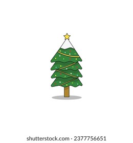 christmas tree with full decoration