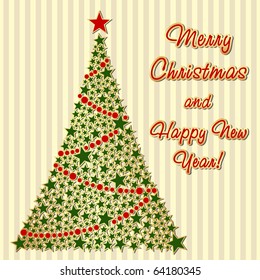 Christmas tree (Gold)