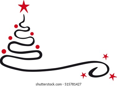 Christmas tree graphic