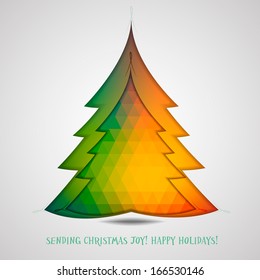 Christmas Tree Greeting Card