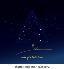 Christmas Tree, Greeting Card