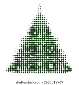 Weihnachtsbaum, Halbton, Vektorgrafik, punktierte Textur, Retro, Vintage, Comic-Stil, Grafikdesign, schwarz-weiß, einzeln, weißer Hintergrund, festlich, minimal, Weihnachtszeit, Dekor