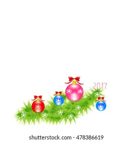 Christmas tree, holiday card
