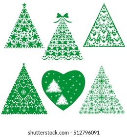 Christmas tree, holiday card 