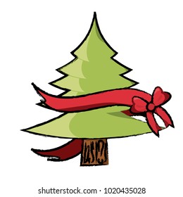 Christmas tree icon