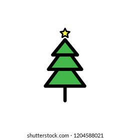 christmas tree icon