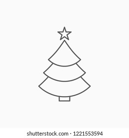 christmas tree icon