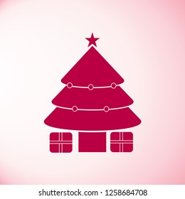 Christmas tree icon