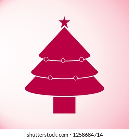 Christmas tree icon