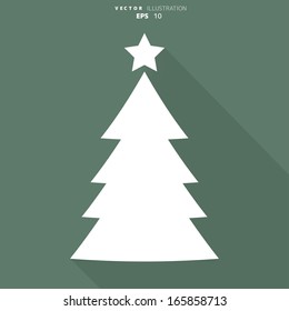Icono de árbol de Navidad