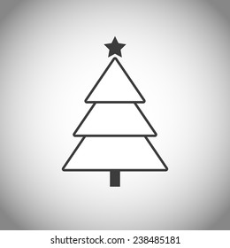 Christmas tree icon