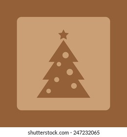 Christmas tree icon