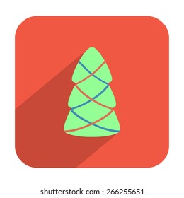 Christmas tree icon