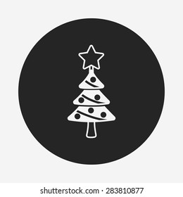 Christmas tree icon