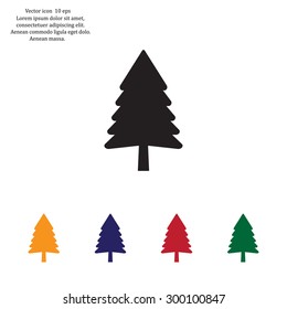 Christmas tree icon 