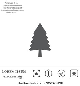 Christmas tree icon



