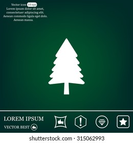 Christmas tree icon



