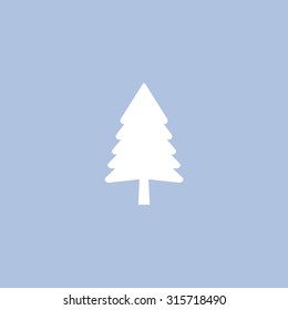 Christmas tree icon 