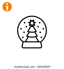 Christmas tree icon