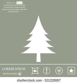 Christmas tree icon