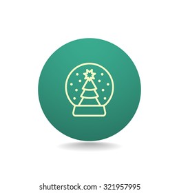Christmas tree icon