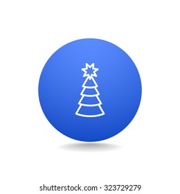 Christmas tree icon