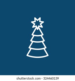 Christmas tree icon