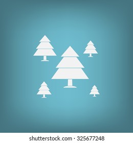 Christmas tree icon
