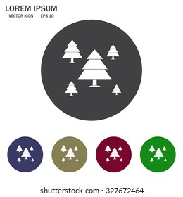 Christmas tree icon