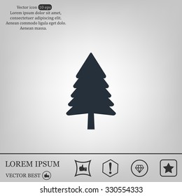 Christmas tree icon



