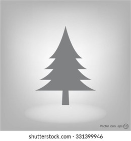 Christmas tree icon
