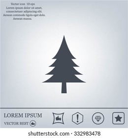 Christmas tree icon




