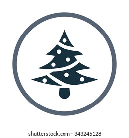 Christmas tree icon