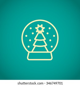 Christmas tree icon