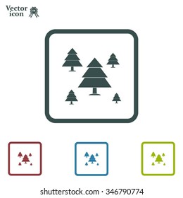 Christmas tree icon