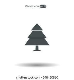 Christmas tree icon