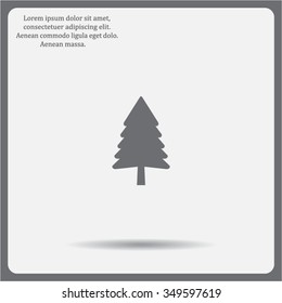 Christmas tree icon