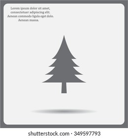 Christmas tree icon



