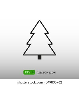 Christmas tree icon