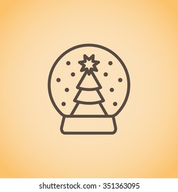 Christmas tree icon