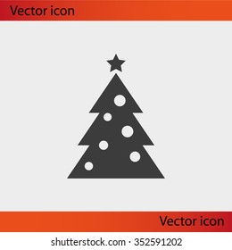 Christmas tree icon