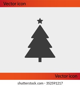 Christmas tree icon