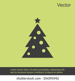 Christmas tree icon
