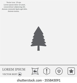 Christmas tree icon