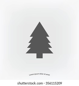 Christmas tree icon