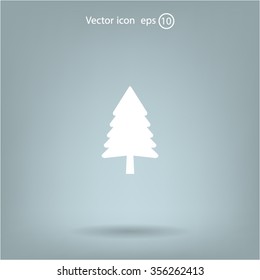 Christmas tree icon