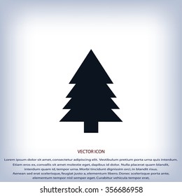 Christmas tree icon