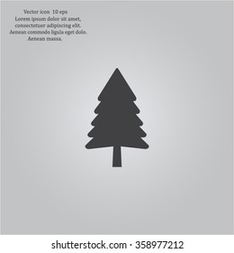 Christmas tree icon