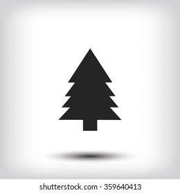 Christmas tree icon