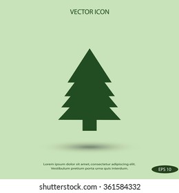 Christmas tree icon